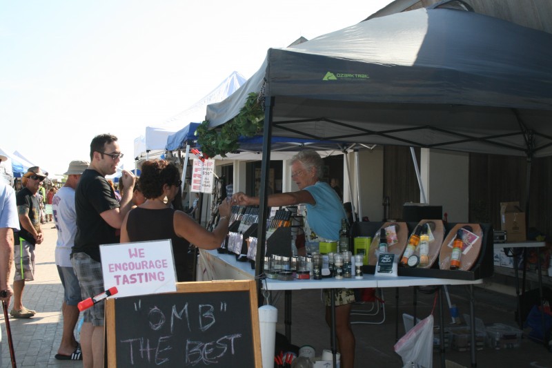Vendors at the 2014 Beach Plum Festival. (Photo: Friends of Island Beach State Park)