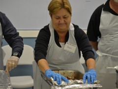 Volunteers serve meals at Simon's Soup Kitchen in Seaside Heights. (Photo: Simon's Soup Kitchen)