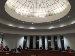 The Lavallette council's 2016 reorganizational meeting gets underway in the borough's new municipal complex. (Photo: Daniel Nee)