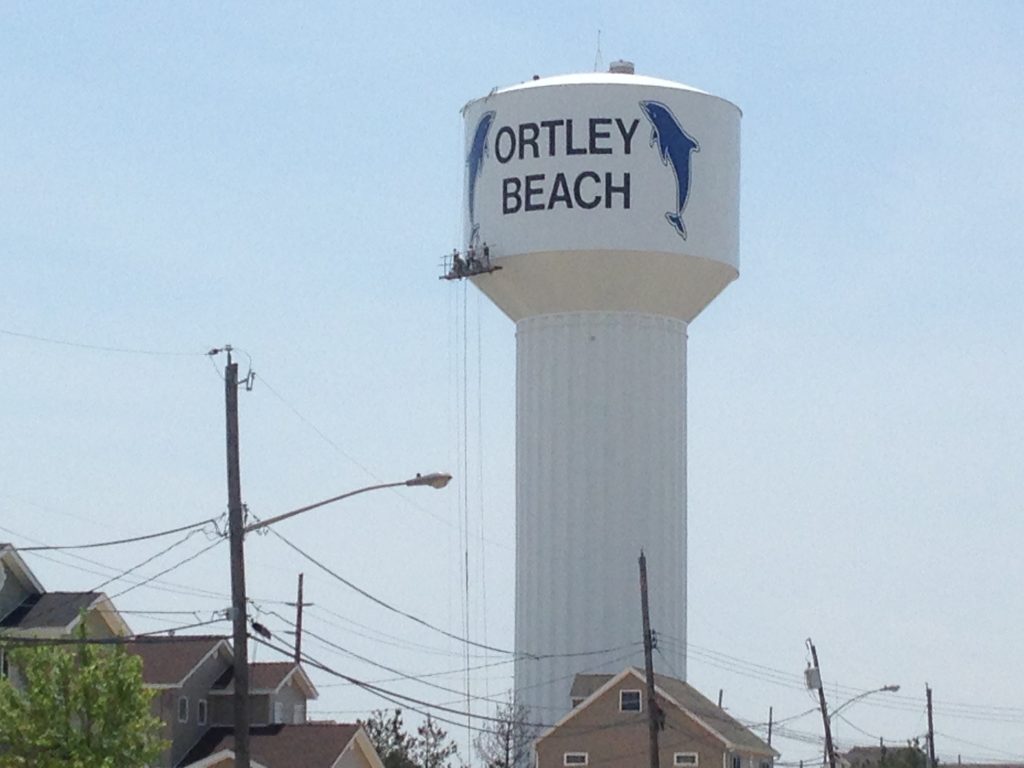 The Ortley Beach water tower. (Photo: Daniel Nee)