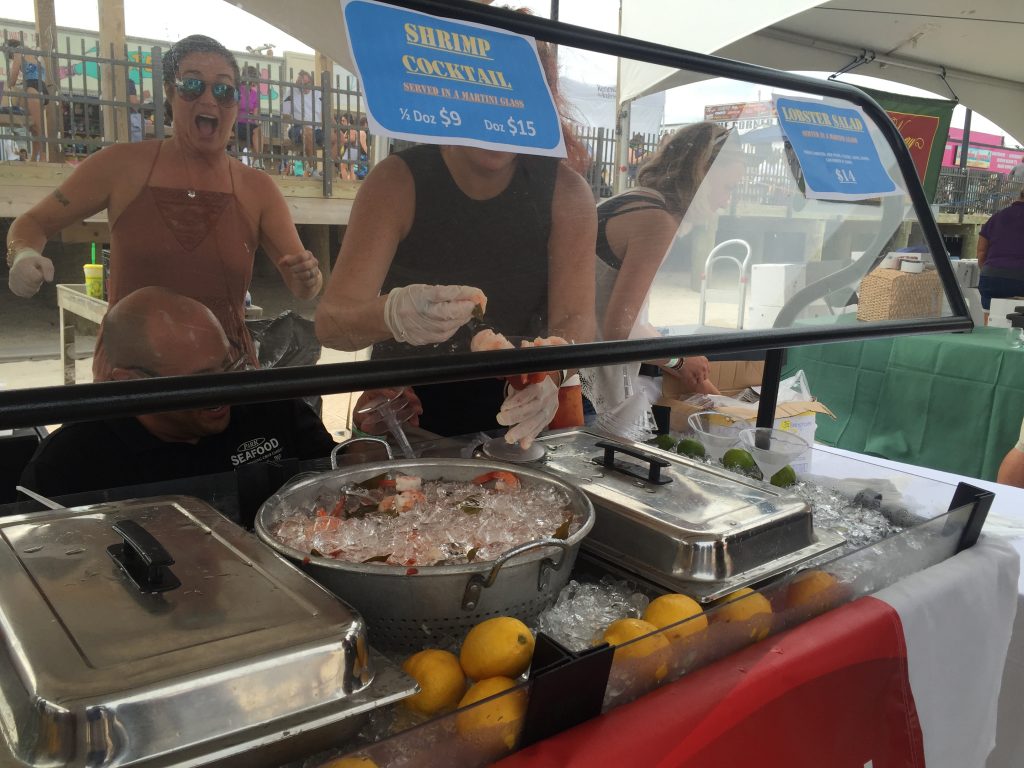 The 2016 Wine on the Beach event in Seaside Heights. (Photo: Daniel Nee)