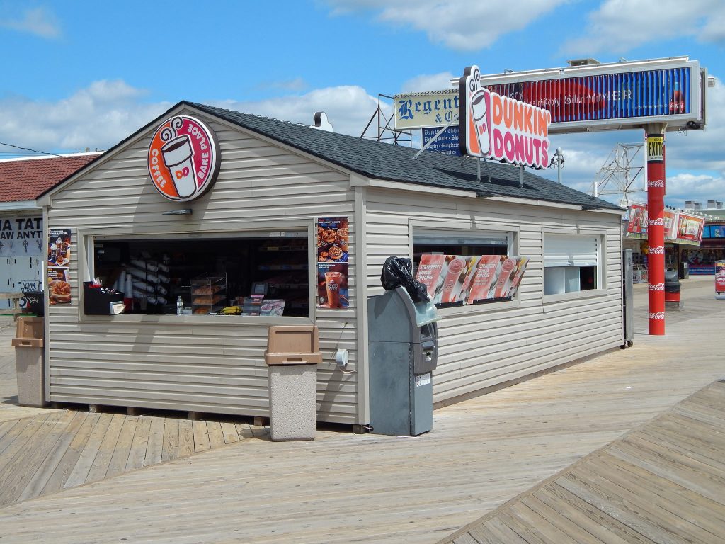 The Dunkin' Donuts location at Hamilton Avenue on the Seaside Heights boardwalk. (Credit: Thomas Seymour/ Flickr)