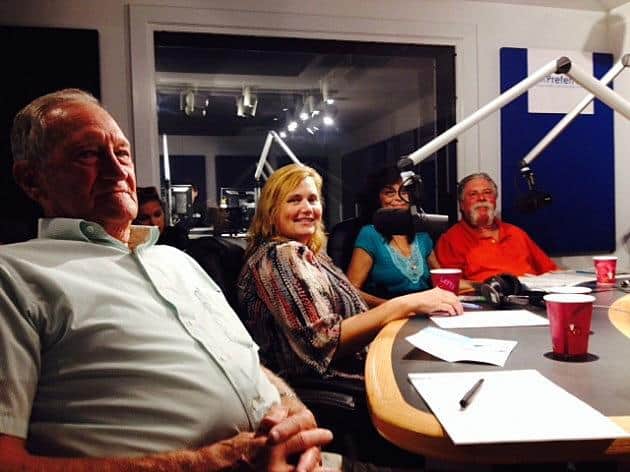 Ken Langson at the WOBM radio studios. (Photo: Townsquare Media via Jersey Shore Online)