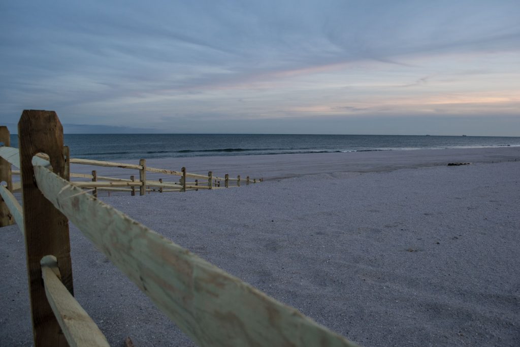 Beach replenishment completed in Toms River's north beaches, Jan. 2019. (Photo: Daniel Nee)
