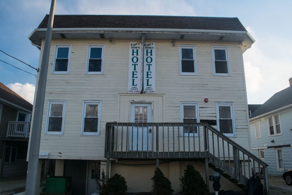 A rooming house at 45-47 Blaine Avenue in Seaside Heights. (Photo: Daniel Nee)