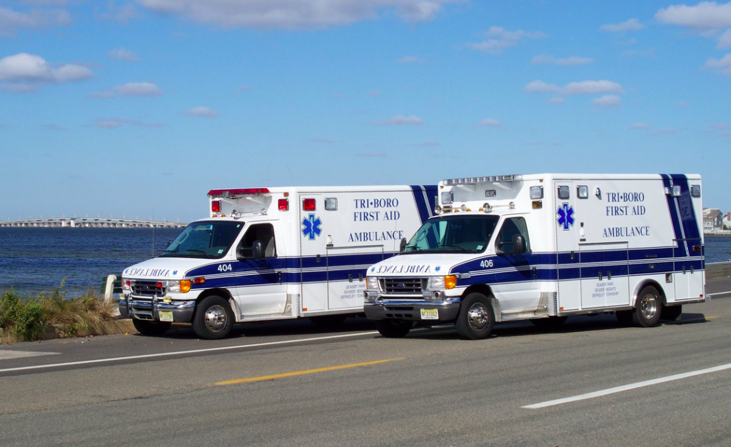 Ambulances from Tri-Boro First Aid. (Photo: Tri-Boro First Aid Squad/Facebook)