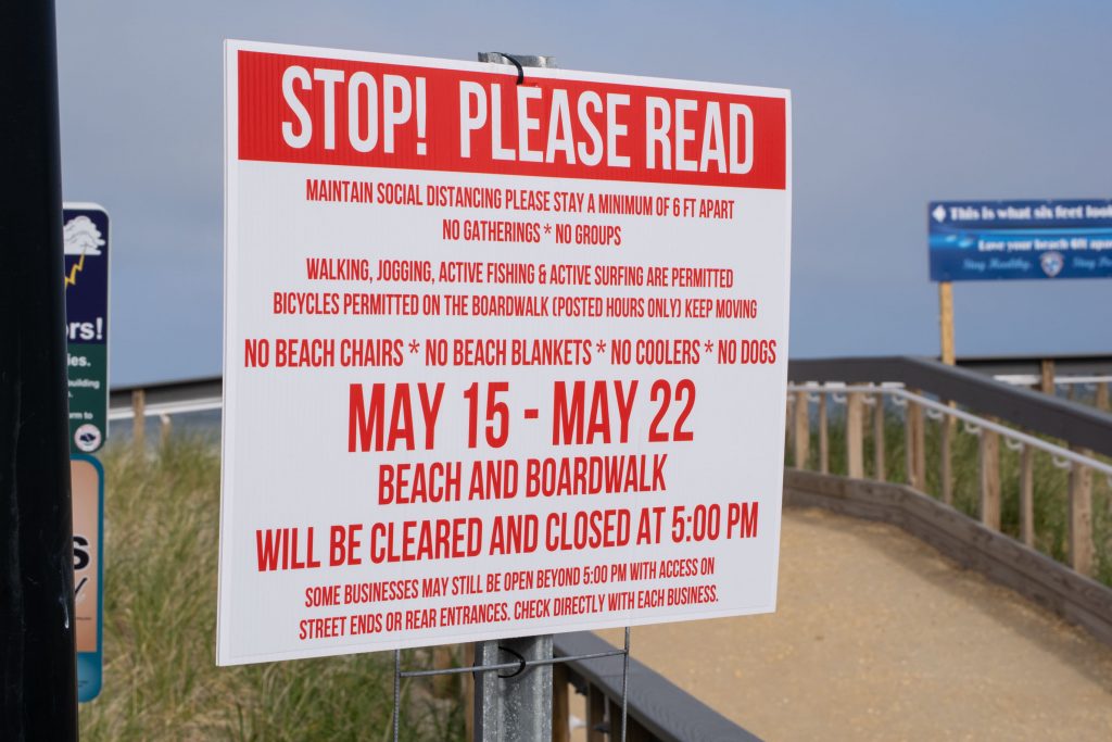 Seaside Heights during the coronavirus pandemic, May 2020. (Photo: Daniel Nee)