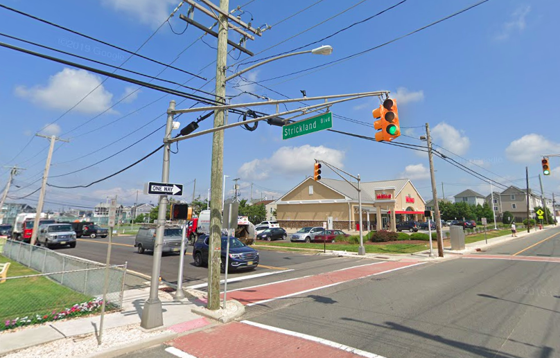 Strickland Avenue and Route 35. Credit: Google Maps