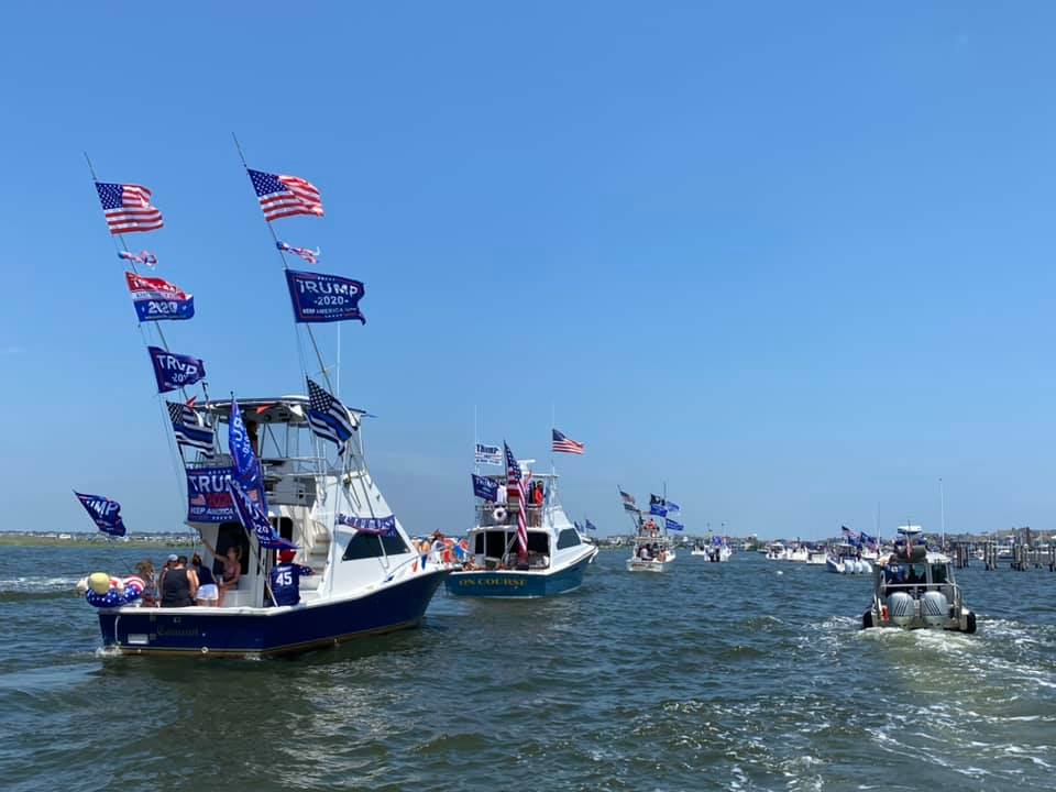 Pro-Law Enforcement/Trump Boat Parade, July 5, 2020 (Photo: Robert Joseph)
