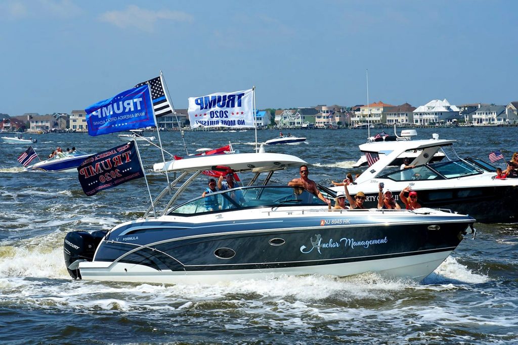 Pro-Law Enforcement/Trump Boat Parade, July 5, 2020 (Photo: Stephen Egan)