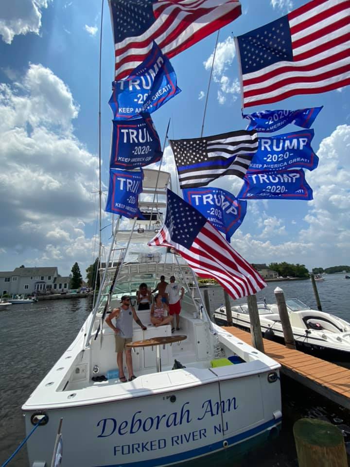 Pro-Law Enforcement/Trump Boat Parade, July 5, 2020 (Photo: Deborah Ann)