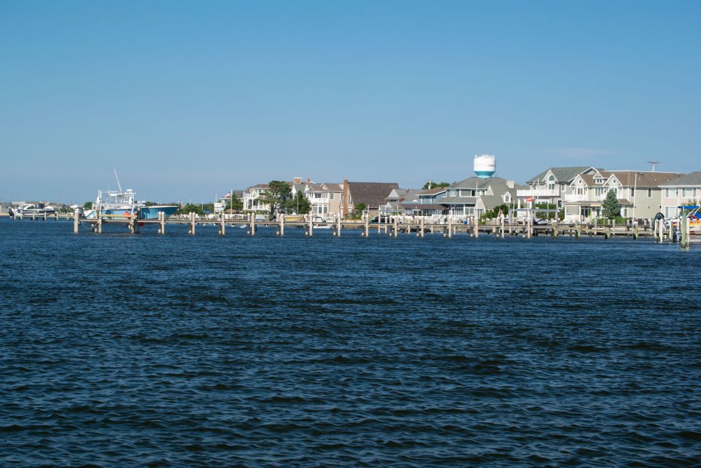 A dock more than 300-feet long is leading to legal action in Lavallette. (Photo: Daniel Nee)