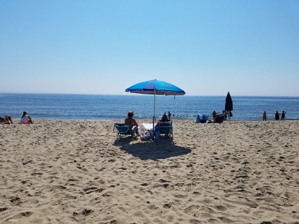 A beach day at the Jersey Shore, Aug. 2020. (Photo: Patricia Nee)