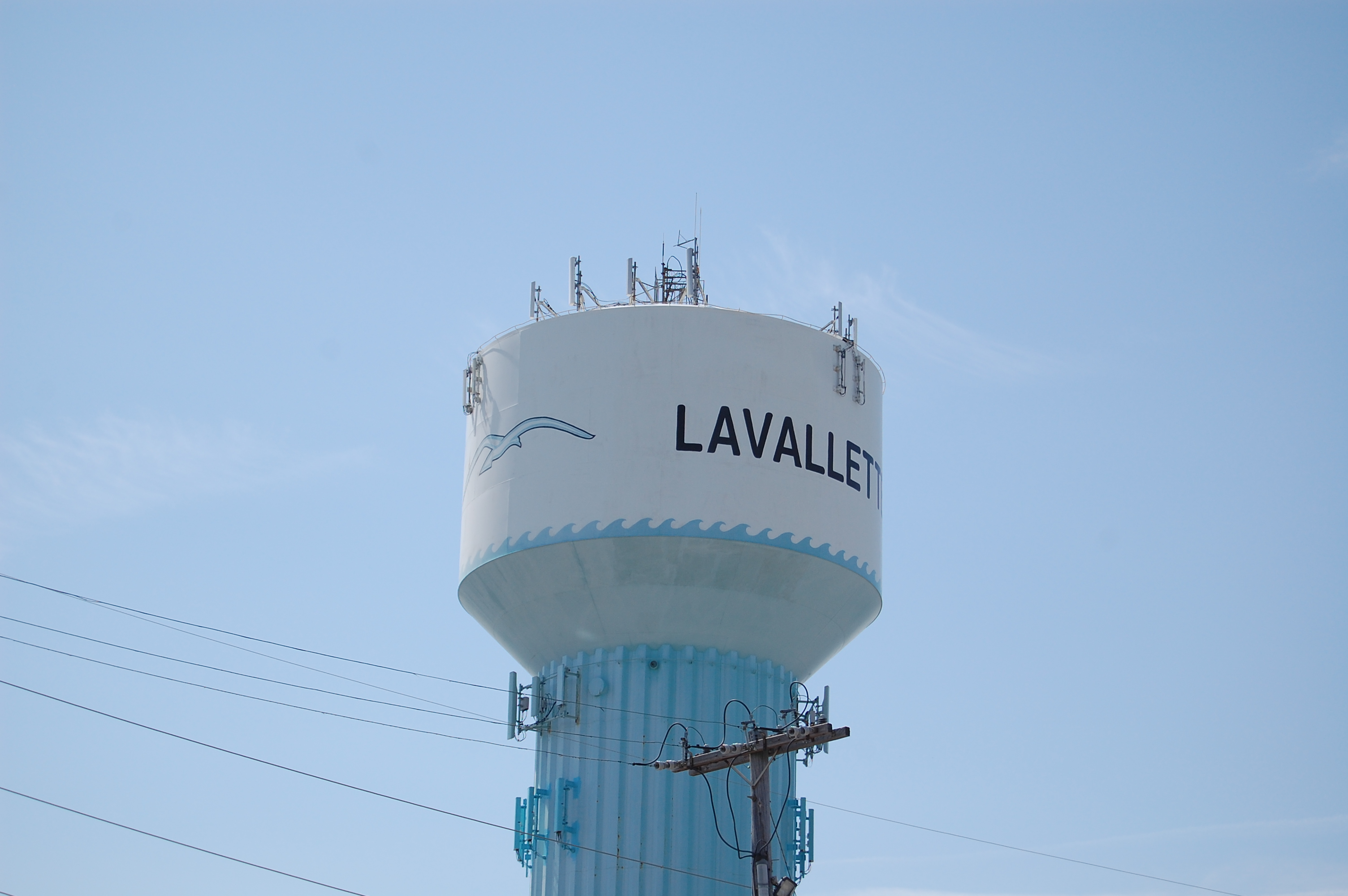 Lavallette water tower. (Photo: Daniel Nee)