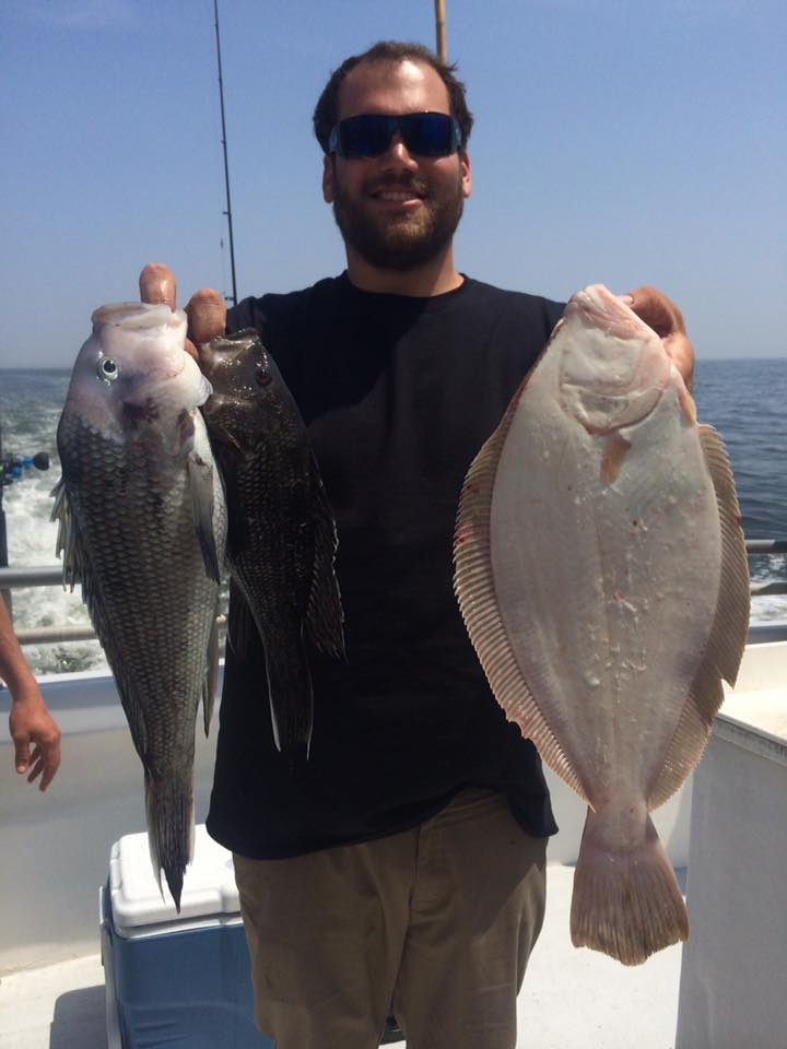 Lucky anglers on board the Gambler party boat in Point Pleasant Beach, May 25, 2016. (Photo: Gambler Crew)