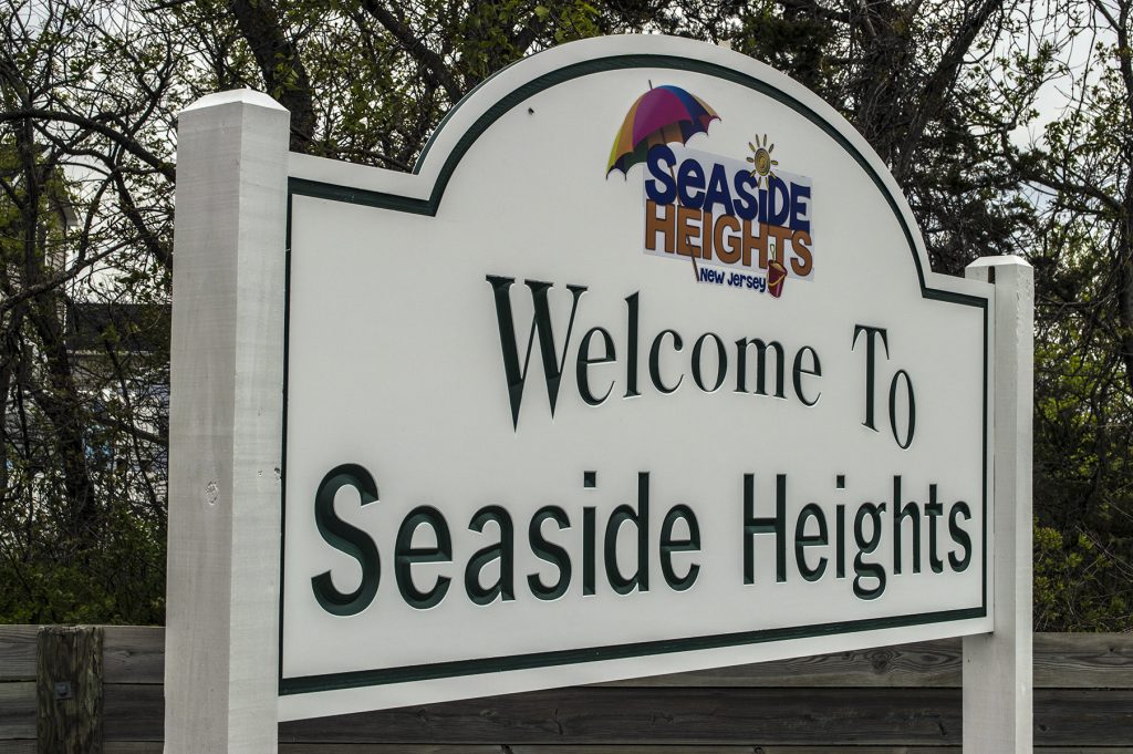 The entrance to Seaside Heights from the north. (Photo: Daniel Nee)