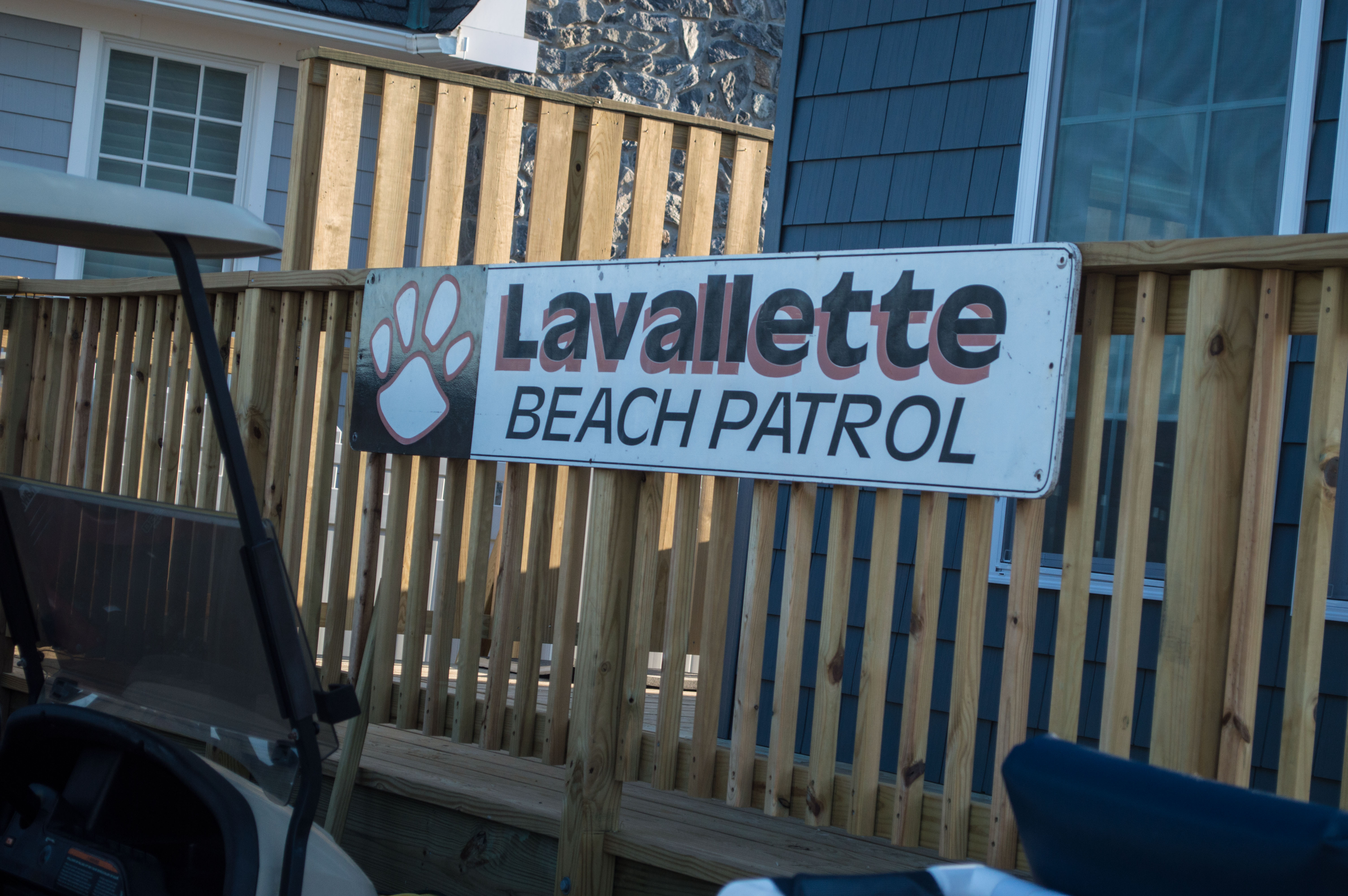 Lavallette lifeguard headquarters. (Photo: Daniel Nee)