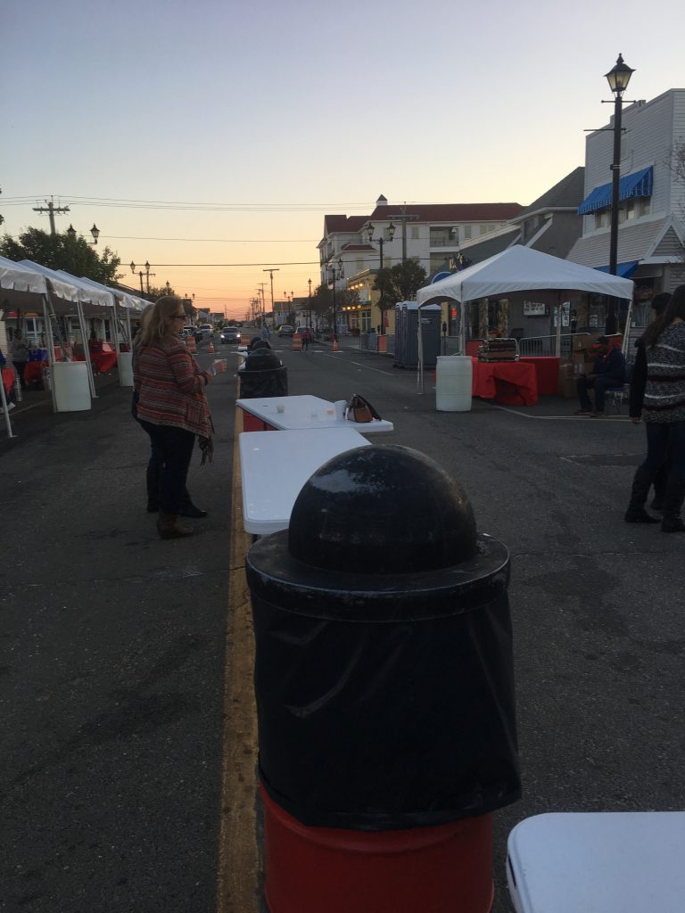 The first Seaside Heights Oktoberfest event, Oct. 23, 2016. (Photo: Stacey Chait)