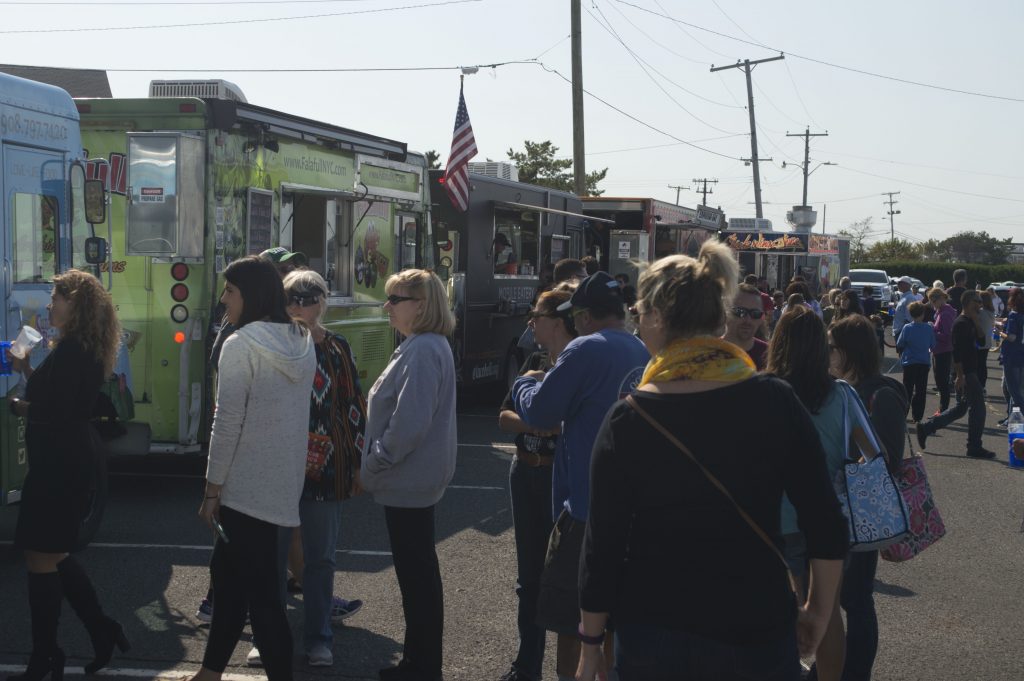 The 2016 Food Trucks and Football event in Lavallette. (Photo: Daniel Nee)