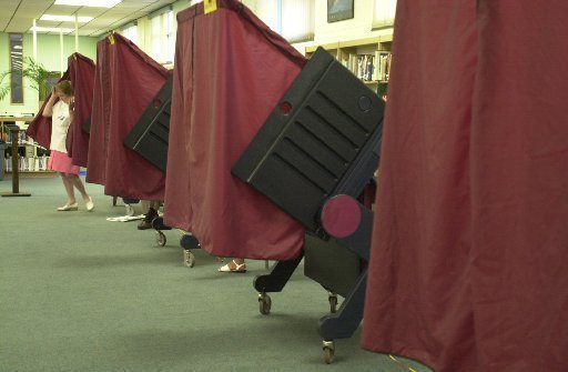New Jersey voting booth. (File Photo)