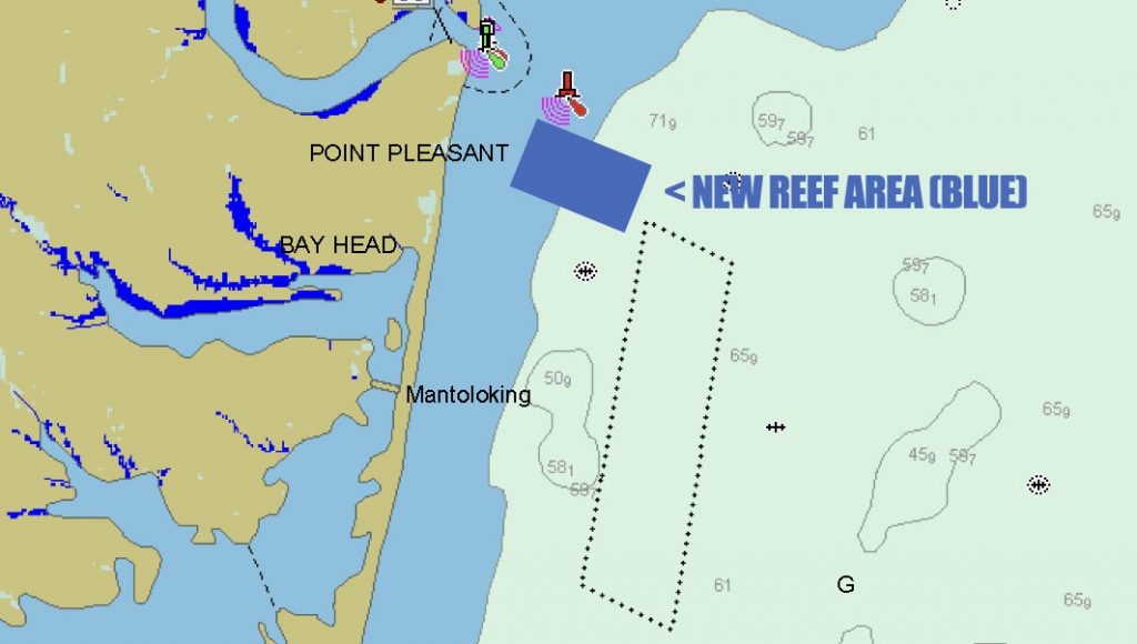 he new Manaquan Inlet Reef site, authorized this week. (Illustration: Daniel Nee)