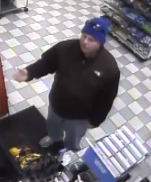 The suspect in a theft in Lavallette, March 16, 2018. (Photo: Lavallette PD)