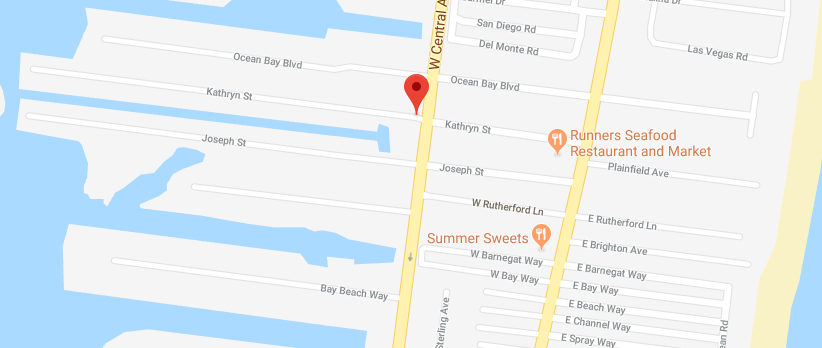 Kathryn and Joseph streets in the North Beach portion of Toms River. (Credit: Google Maps)