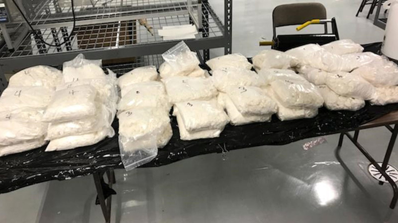 Illicit fentanyl seized in Philadelphia in June 2018. (Photo: DEA)