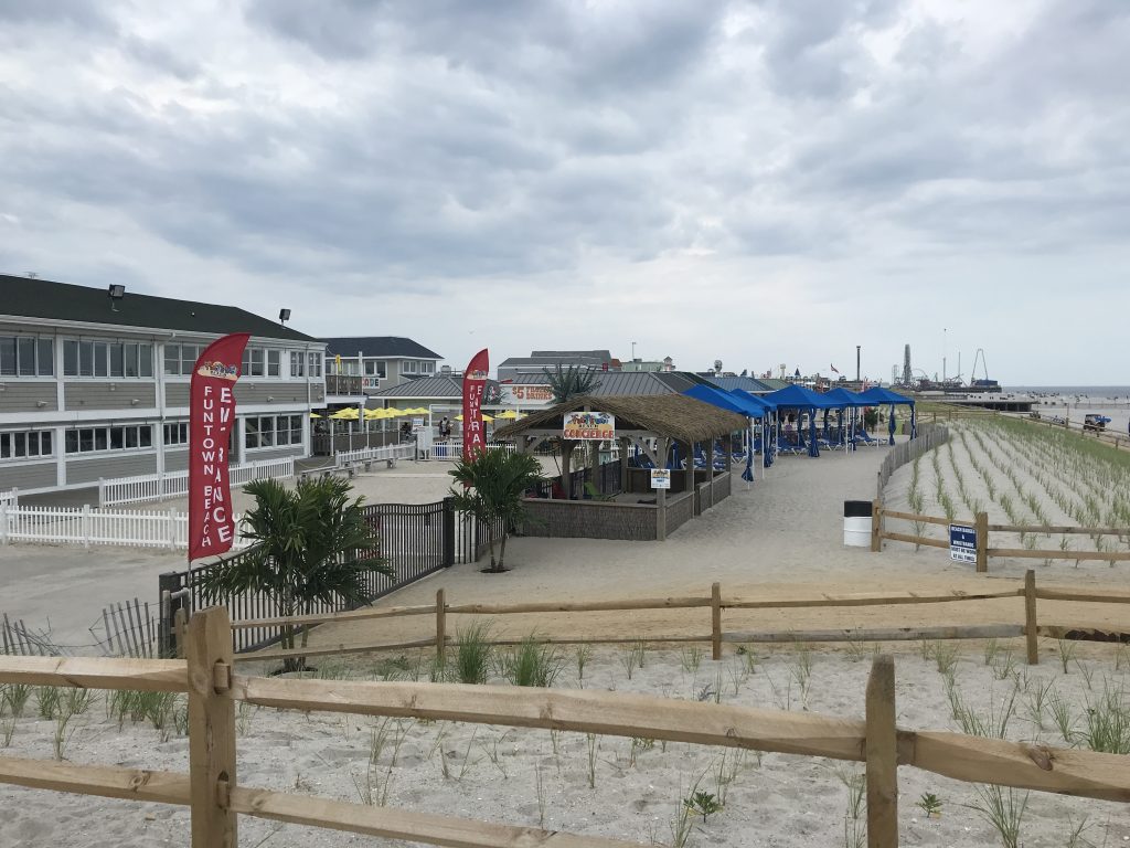 The former Funtown Pier property in Seaside Park, June 2019. (Photo: Daniel Nee)