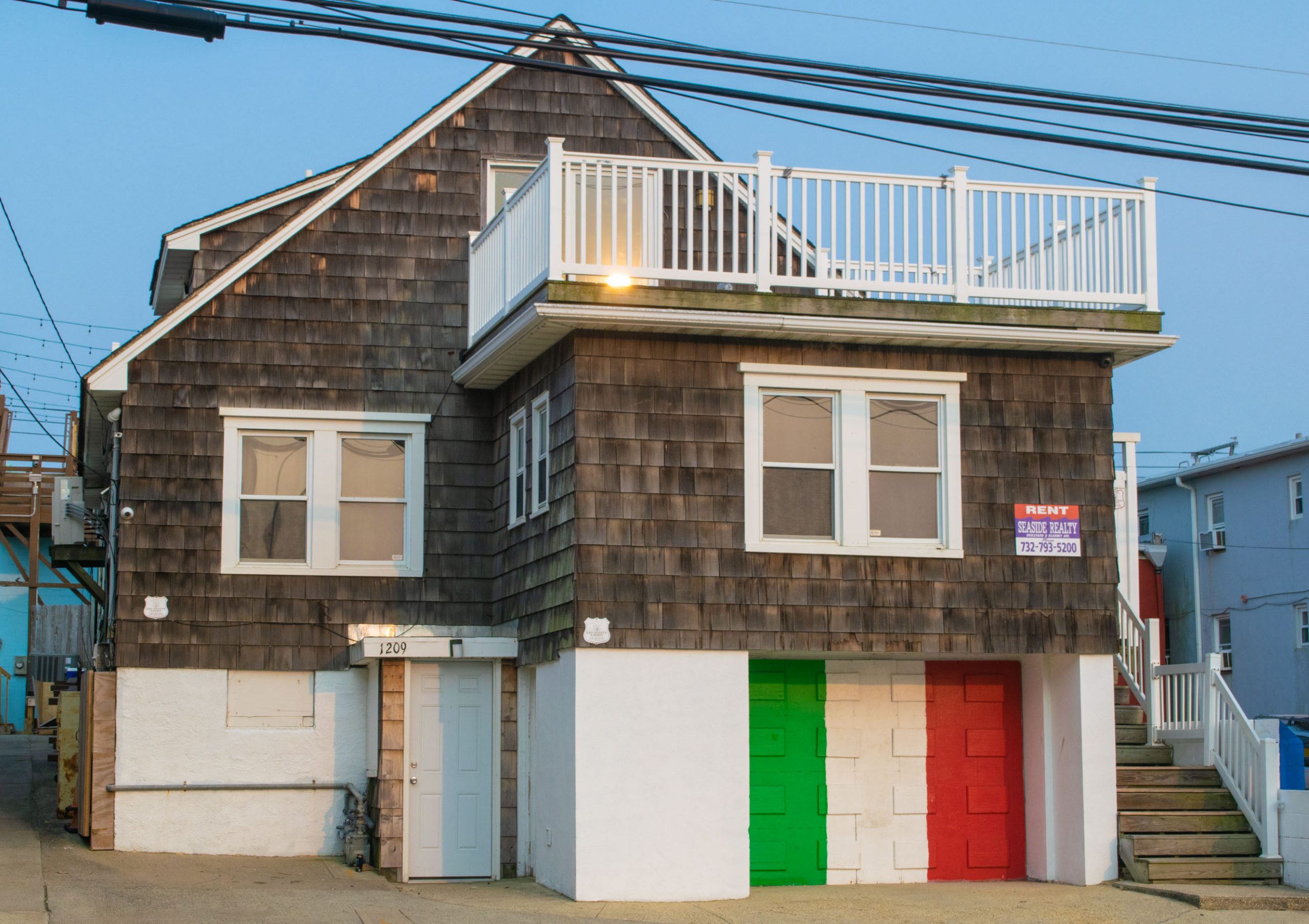 The MTV "Jersey Shore" house, Ocean Terrace, Seaside Heights. (Photo: Daniel Nee)