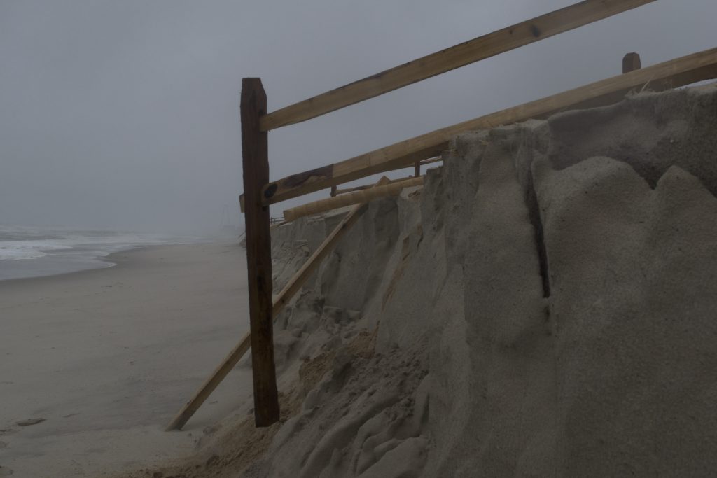 Ortley Beach suffers damage during the Memorial Day Weekend 2021 storm. (Photo: Daniel Nee)