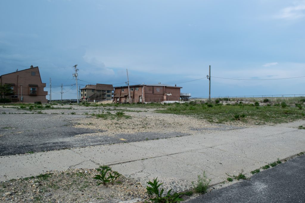 The former Joey Harrison's Surf Club property, Ortley Beach, N.J., June 2021. (Photo: Daniel Nee)