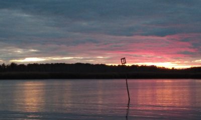 Sunset on Barnegat Bay, Sept. 30, 2021. (Photo: Daniel Nee)