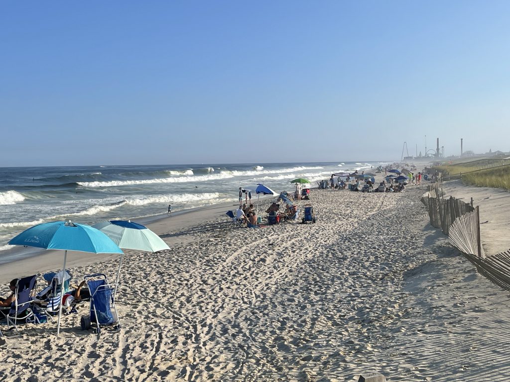 Rough surf plagues the Jersey Shore, Sept. 18, 2021. (Photo: Daniel Nee)