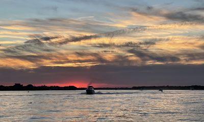 A stunning sunset on Barnegat Bay, Sept. 25, 2021. (Photo: Daniel Nee)