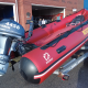 An inflatable boat from the Seaside Heights Fire Department's Water Rescue Team. (Photo: Daniel Nee)