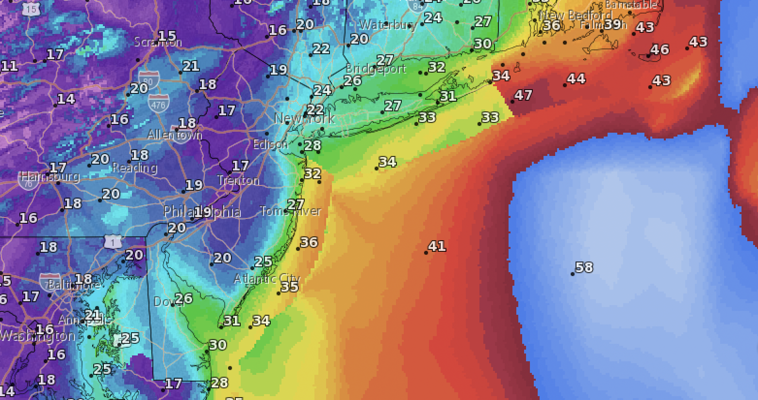 Nor’Easter To Bring 3-4 Inches Of Rain, Tidal Flooding, High Winds To ...