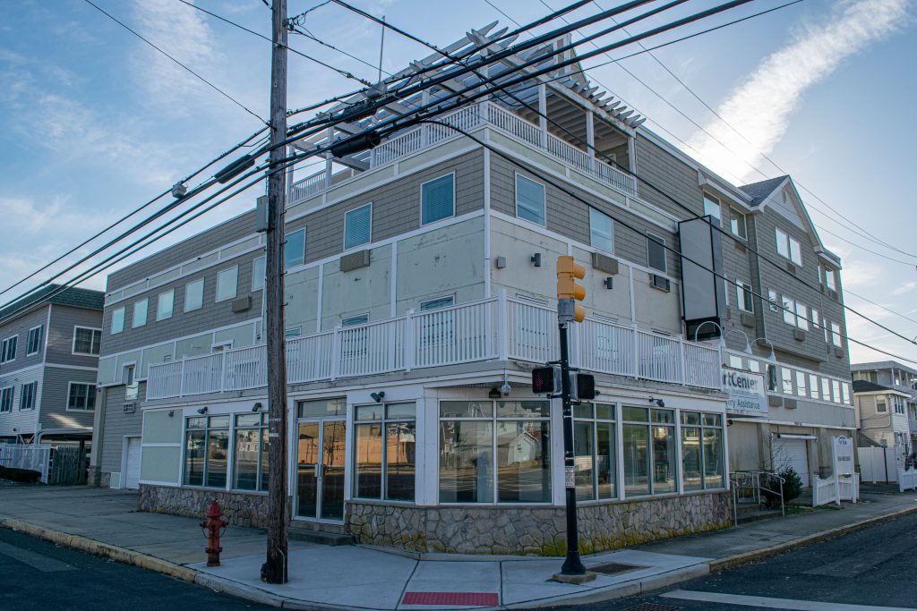 Properties selected for an investigation into redevelopment declaration, Seaside Heights, March 2022. (Photo: Daniel Nee)