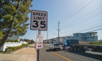 Seasonal changes to traffic lights and speed limits were made Friday along Route 35. (Photo: Daniel Nee)