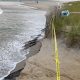 Waves lap against the 8th Avenue beach in Normandy Beach, Brick Township, N.J., July 27, 2022. (Photo: Daniel Nee)
