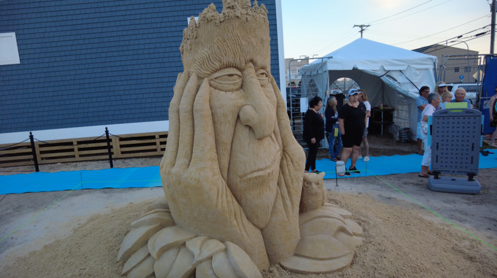 The winners of the 2022 Seaside Heights Sand Sculpting Competition. (Photo: Daniel Nee)