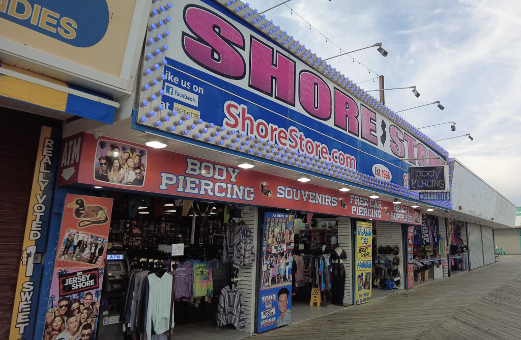 The 'Shore Store' in Seaside Heights, N.J. (Photo: Daniel Nee)