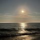 The 'Supermoon' rises over the ocean in Normandy Beach, N.J., Aug. 11, 2022. (Photo: Daniel Nee)
