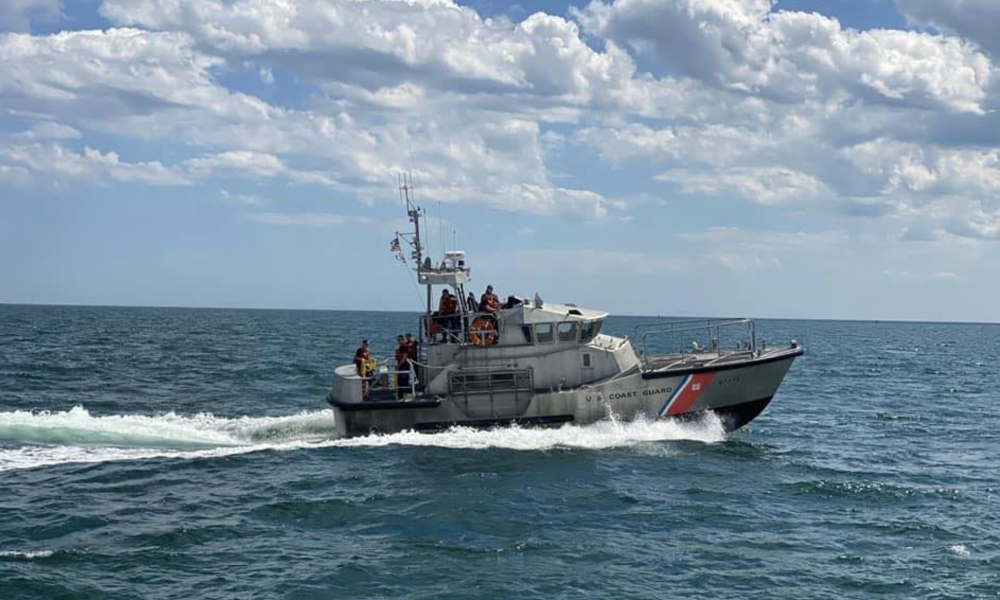 A 47-foot Motor Life Boat from USCG Station Barnegat Light. (Photo: USCG Station Barnegat Light)