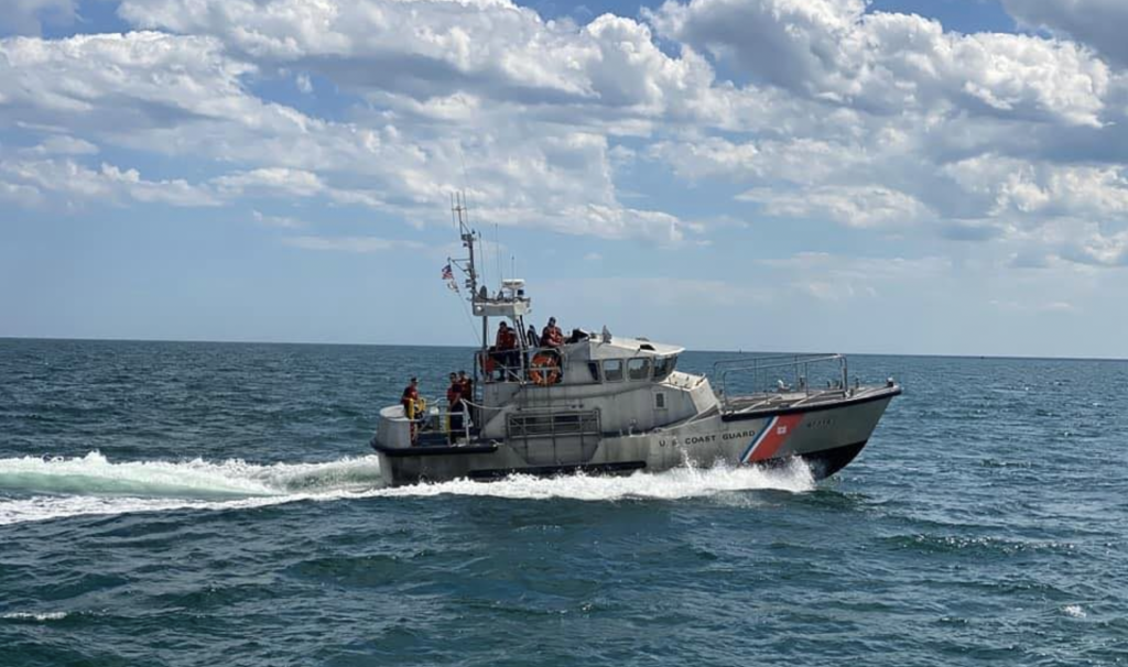 A 47-foot Motor Life Boat from USCG Station Barnegat Light. (Photo: USCG Station Barnegat Light)