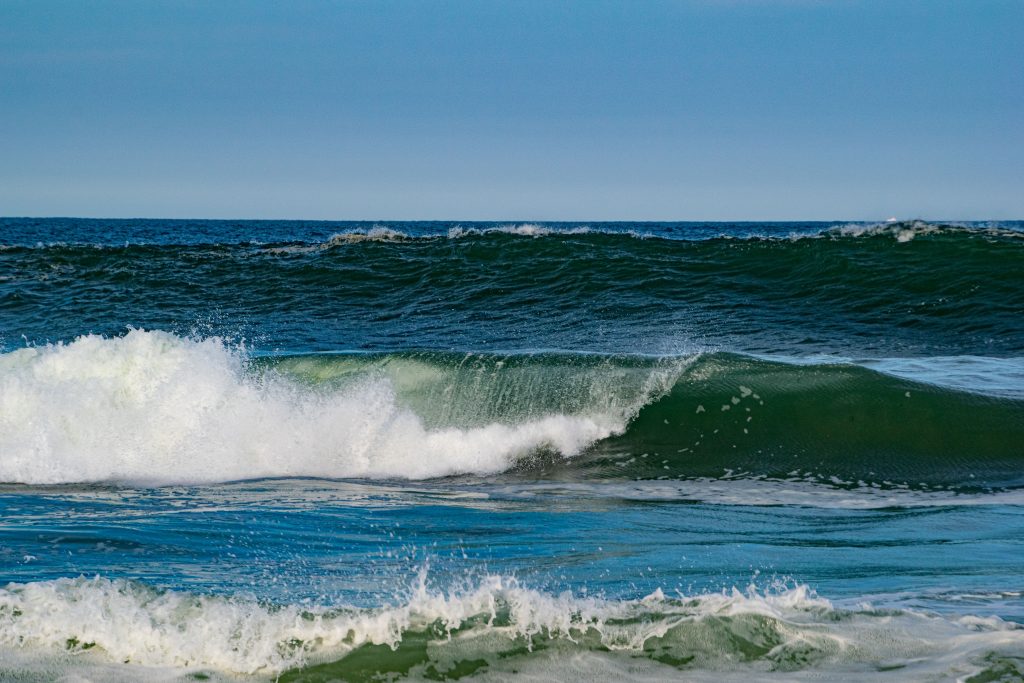 Heavy surf leads to dangerous rip currents, Sept. 10, 2022. (Photo: Daniel Nee)
