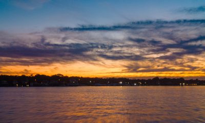 Sunset at the Jersey Shore, Oct. 6, 2022. (Photo: Daniel Nee)