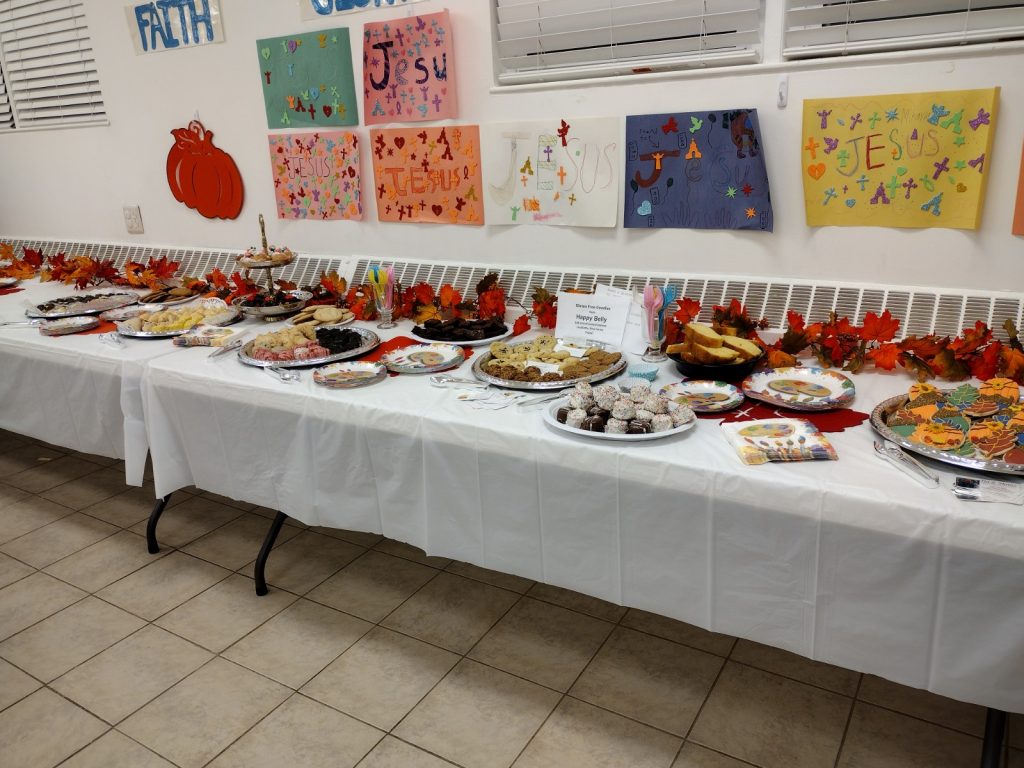 'Paint and Pastries' at the Union Church of Lavallette, Nov. 2022. (Photo: Union Church of Lavallette)