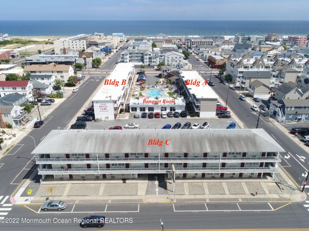 The Hershey Motel property, being offered for sale in Seaside Heights, Dec. 2022. (Photo: Mike Loundy)