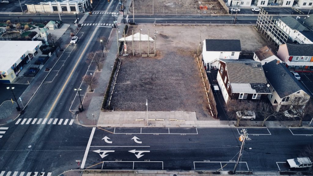 The location of the future 300 Boulevard complex, Seaside Heights, N.J., Dec. 29, 2022. (Photo: Daniel Nee)
